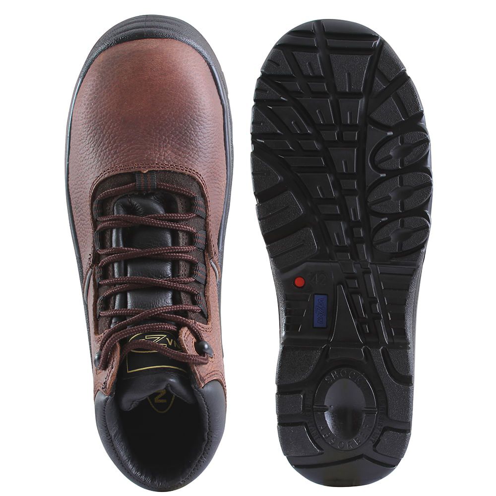 Zapato Seguridad Nazca Botin Thor Caf&eacute; Pu Nu 200 image number 3.0