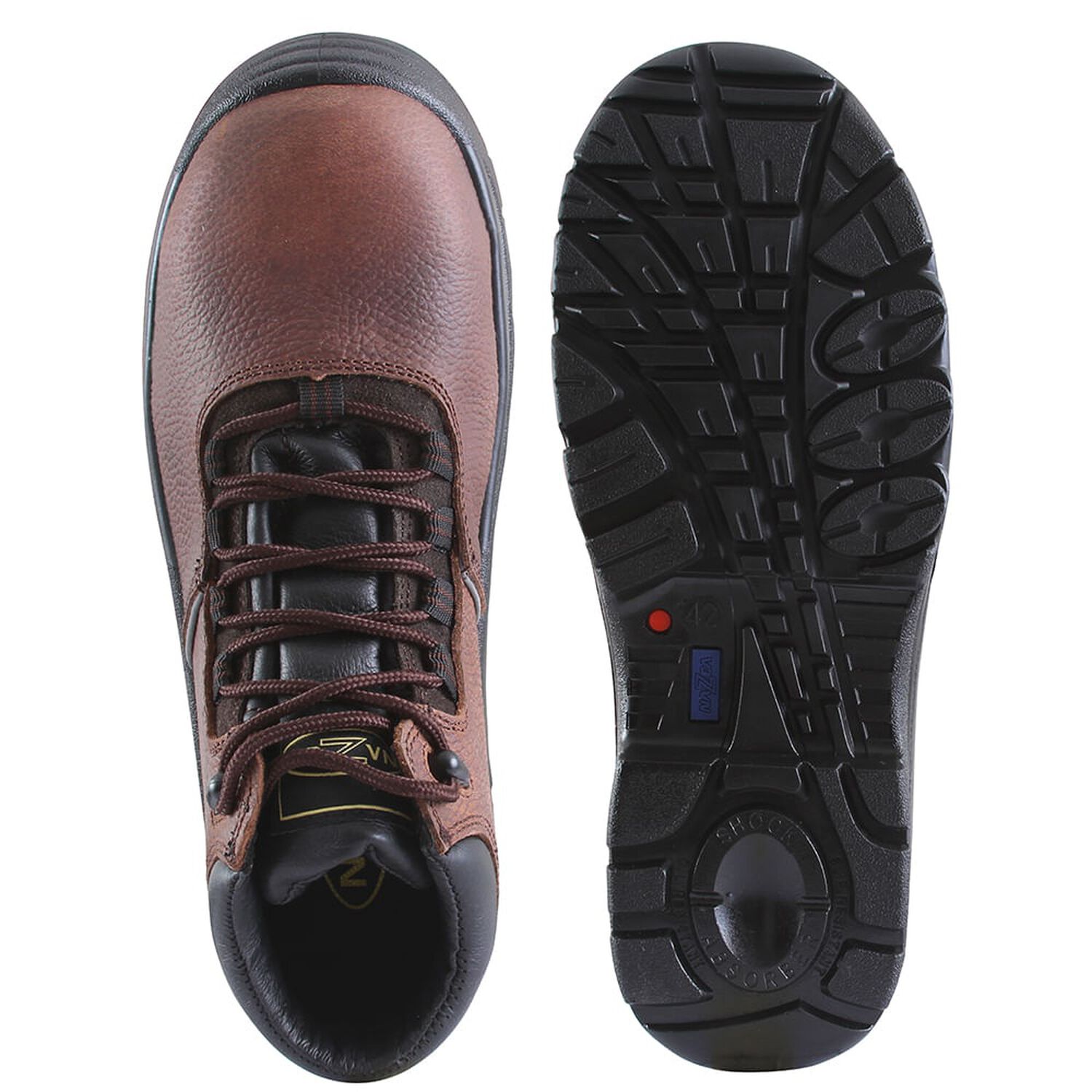 Zapato Seguridad Nazca Botin Thor Caf&eacute; Pu Nu 200 image number 3.0