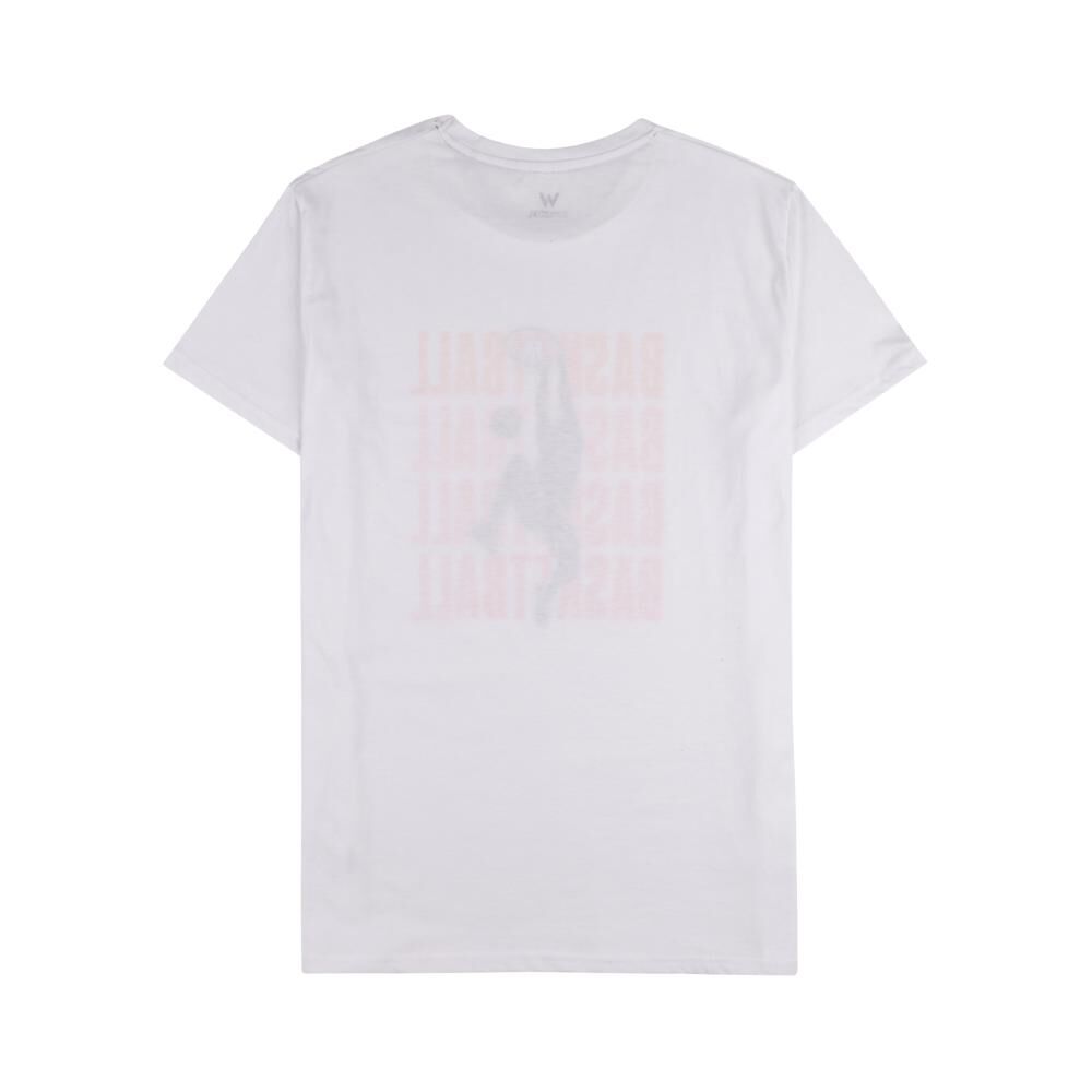 Polera Deportiva Estampada Manga Corta Cuello Redondo Hombre Wetland image number 1.0