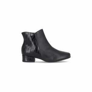 Botin Mujer Negro/crocco 145 Piccadilly