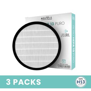 Pack De Filtros Hepa H13 Anual Mouvair Om