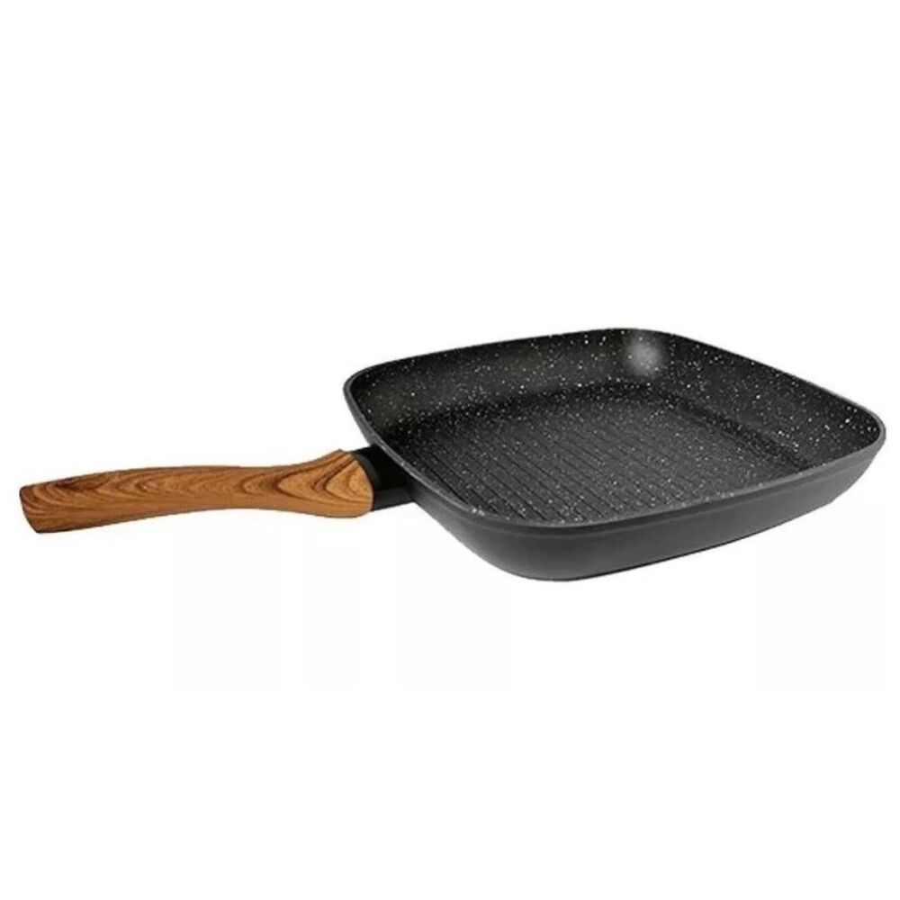 Sart&eacute;n Grill Antiadherente Keep 28cm Granite Collection image number 3.0