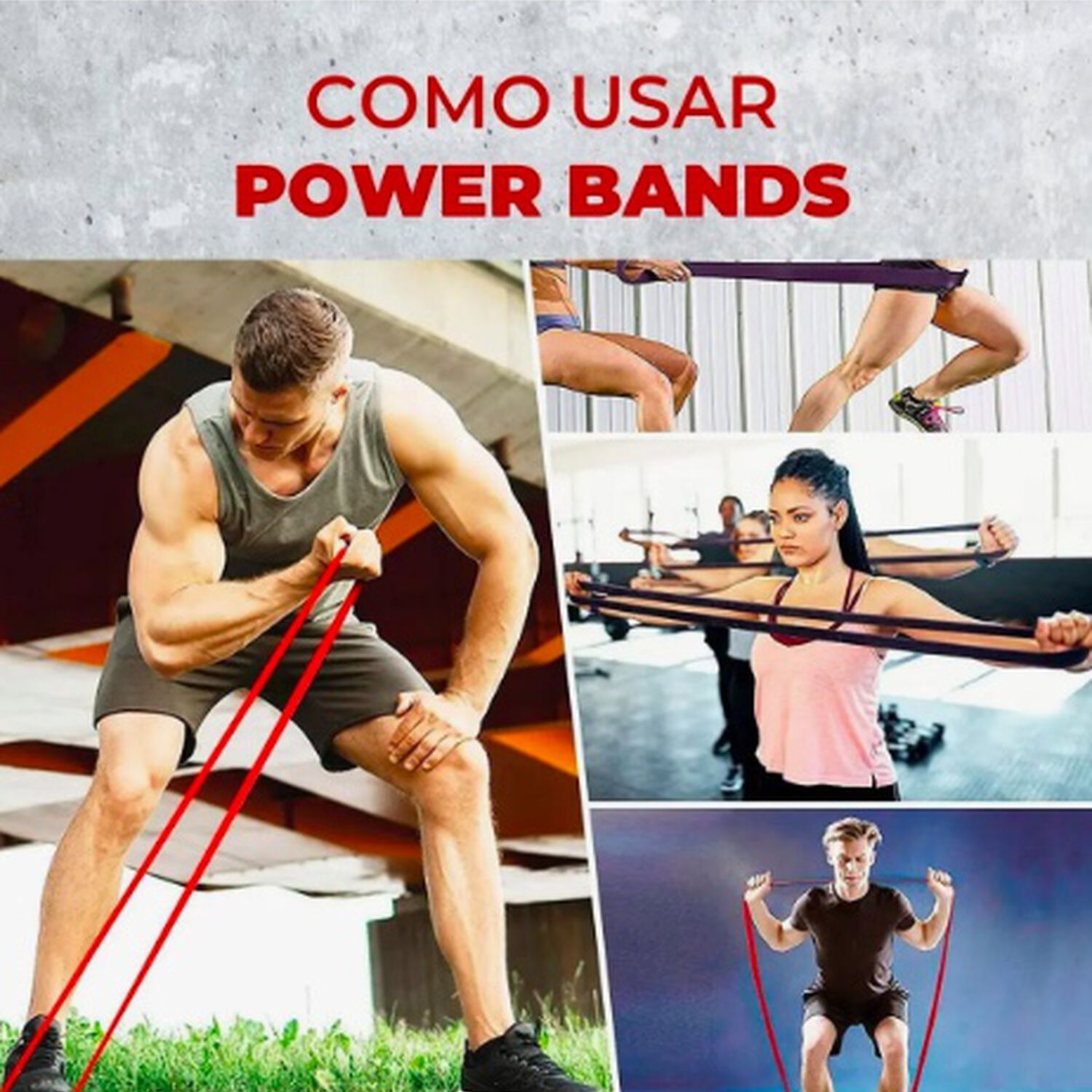 Bandas Elasticas Resistencia Set 4 image number 1.0