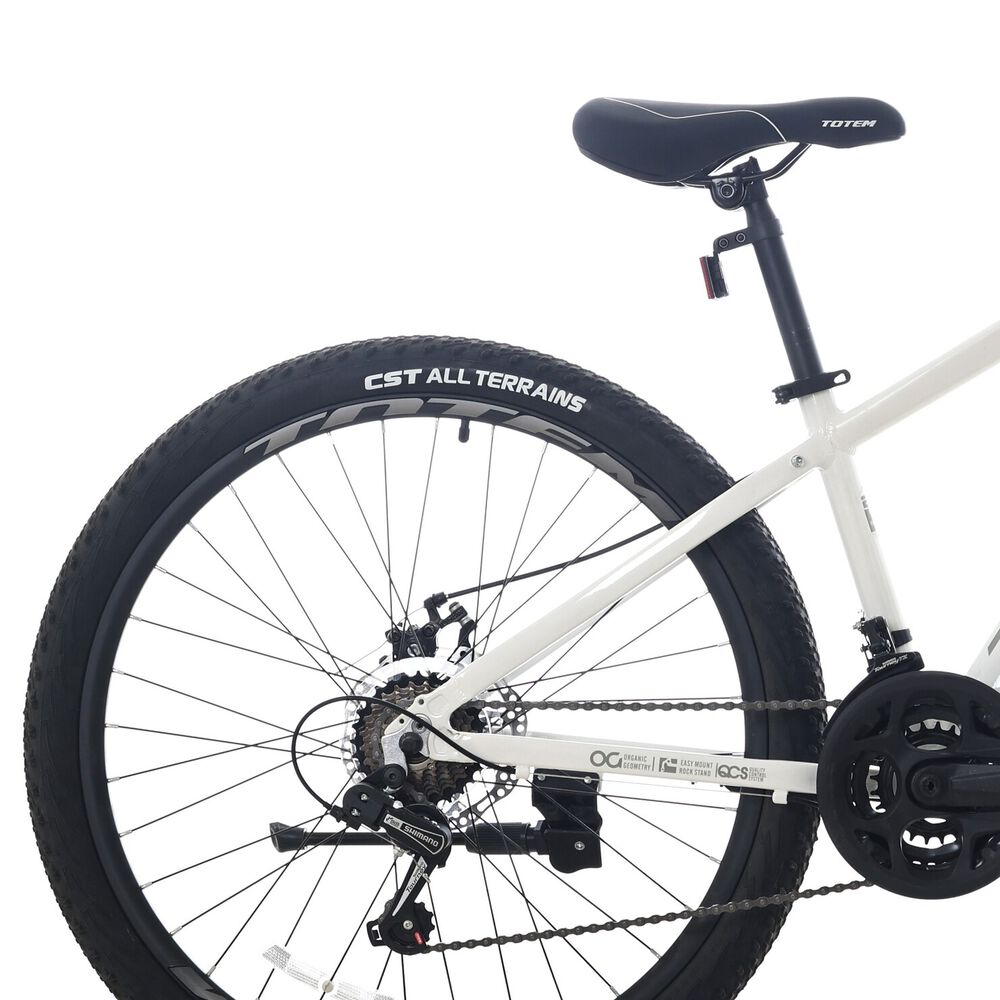 Bicicleta Totem Mtb Aro 26 Modelo Y650 Blanco Gris image number 2.0