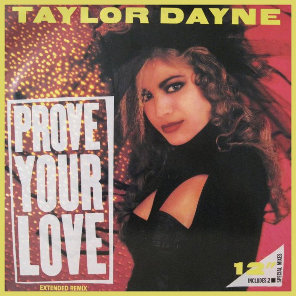 Taylor Dayne - Prove Your Love | 12" Maxi Single Usado image number 0.0