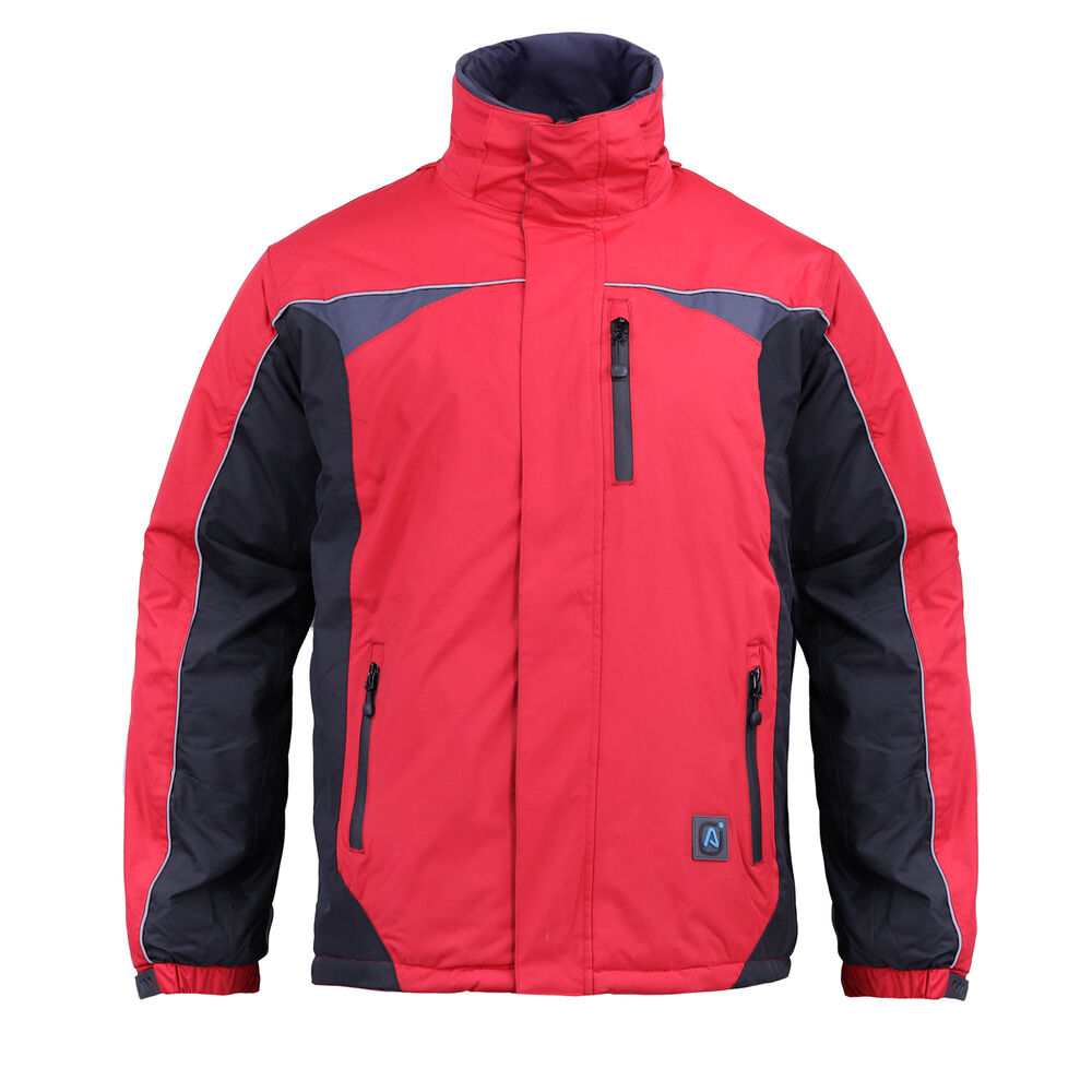 Parka Hombre 3 En 1 Rojo/negro Z-0400 image number 2.0