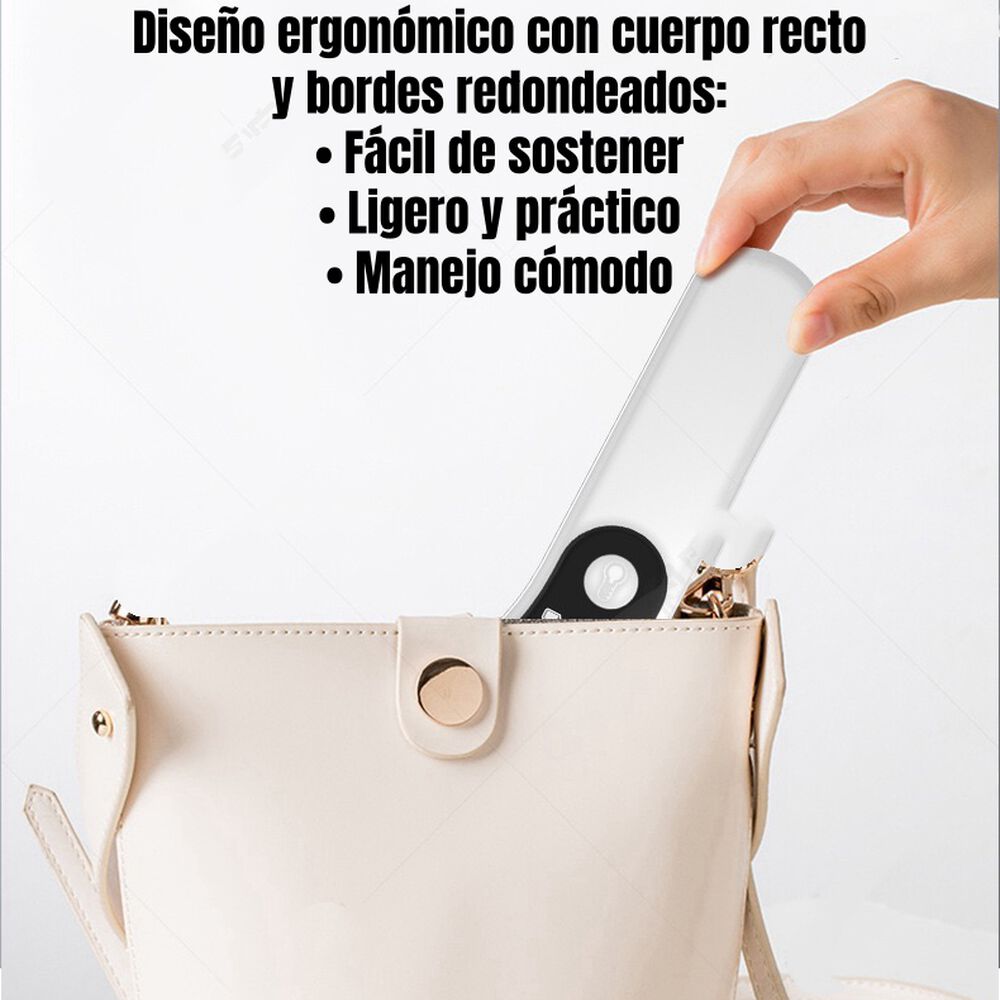 Term&oacute;metro Infrarrojo Digital Recargable M6 Blanco Lubabycas image number 6.0