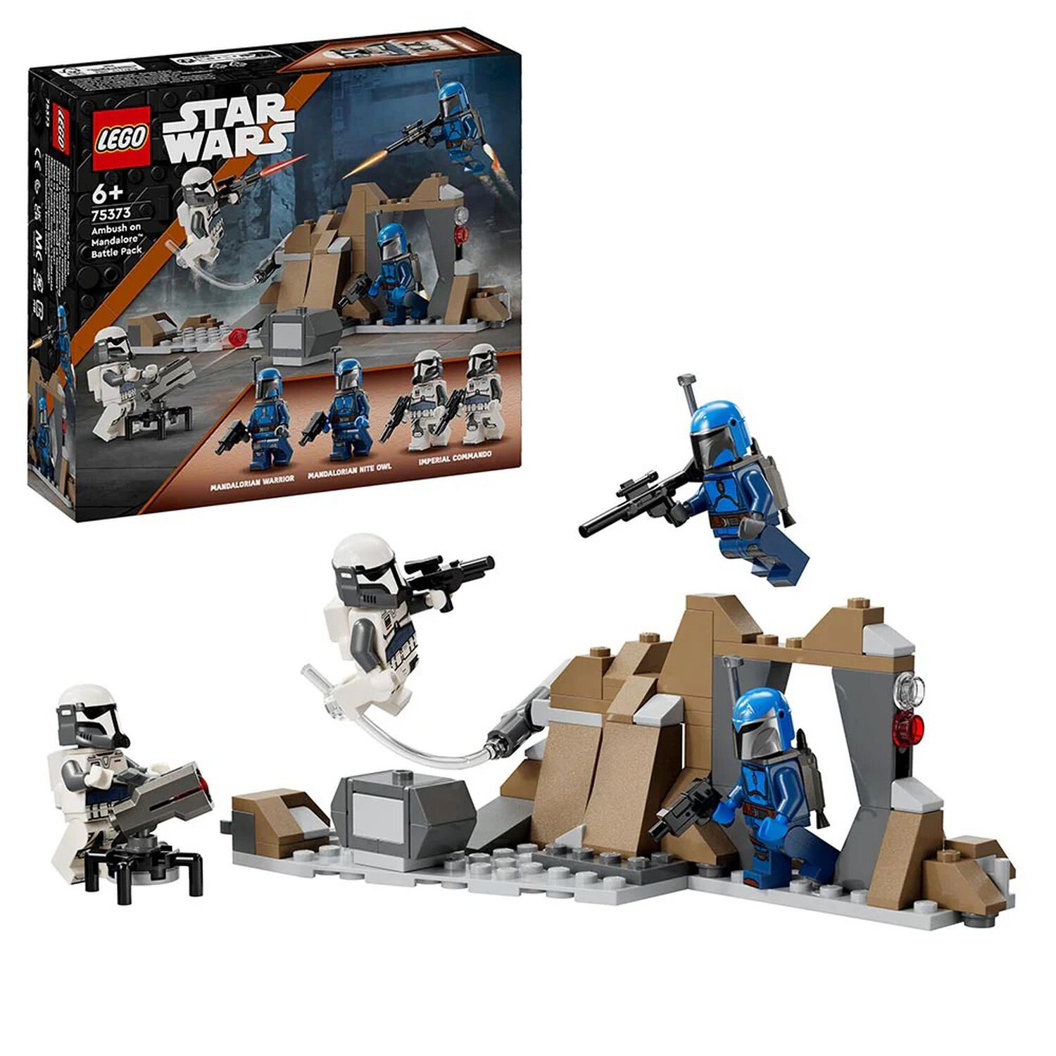 Lego Star Wars - Pack De Combate: Emboscada En Mandalore - 75373 image number 0.0