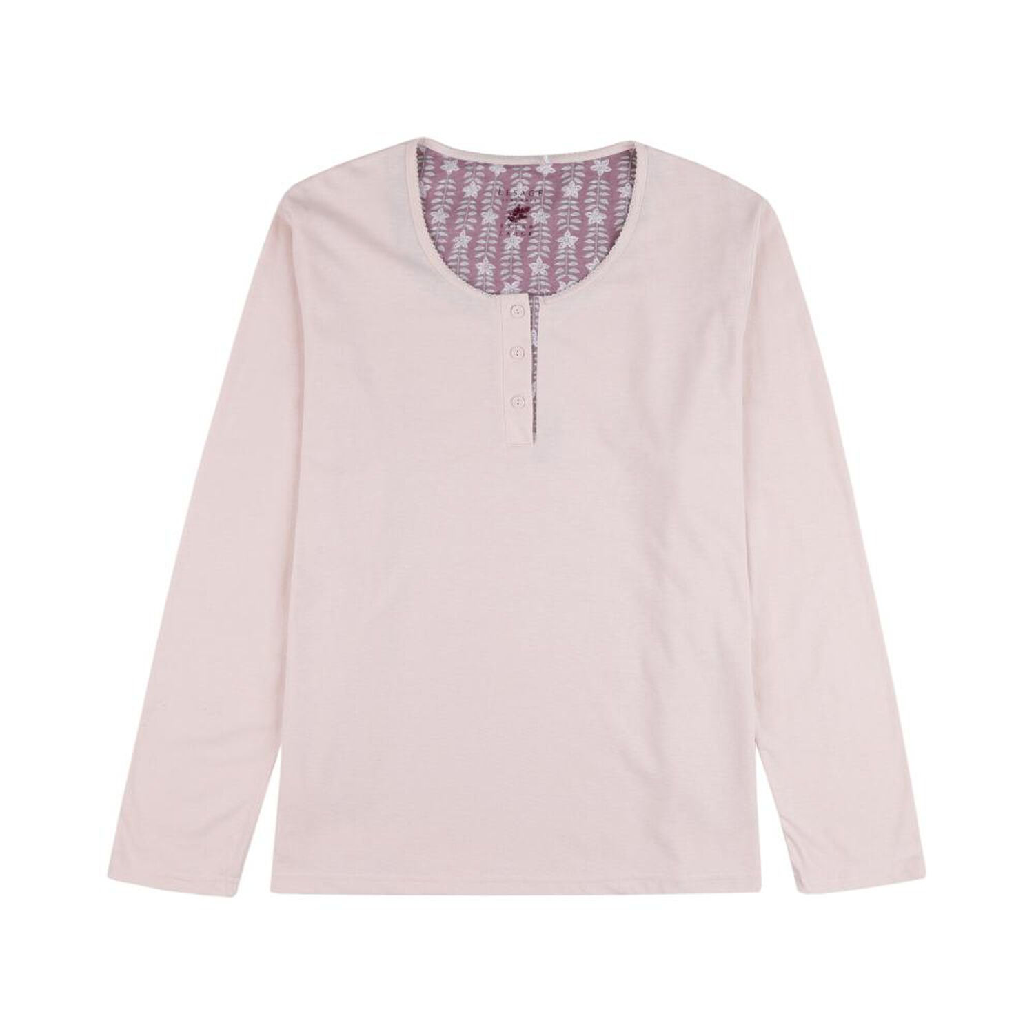 Pijama Largo Mujer Lesage image number 1.0