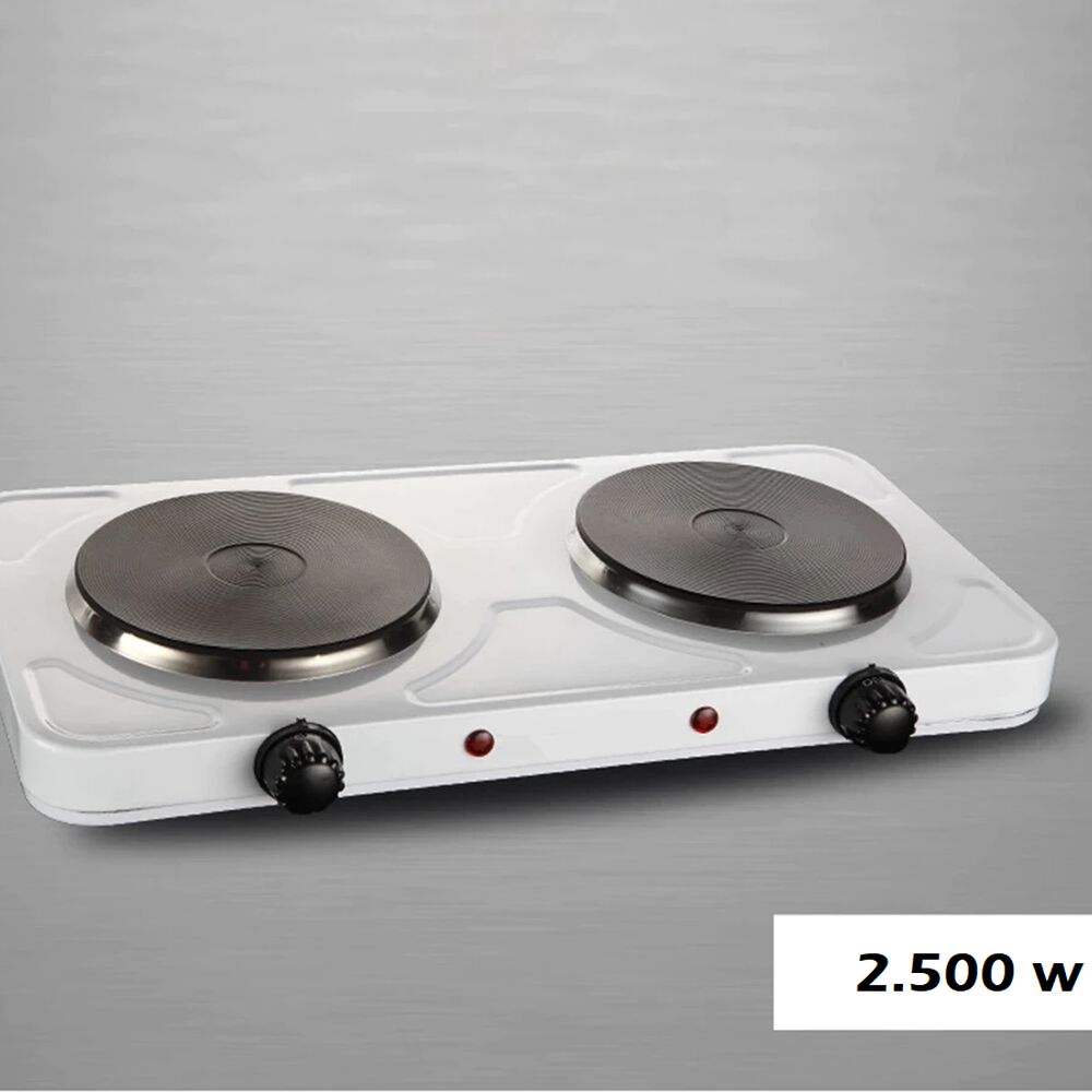 Cocina El&eacute;ctrica Encimera De 2 Platos Port&aacute;til 2000w G301pro image number 5.0