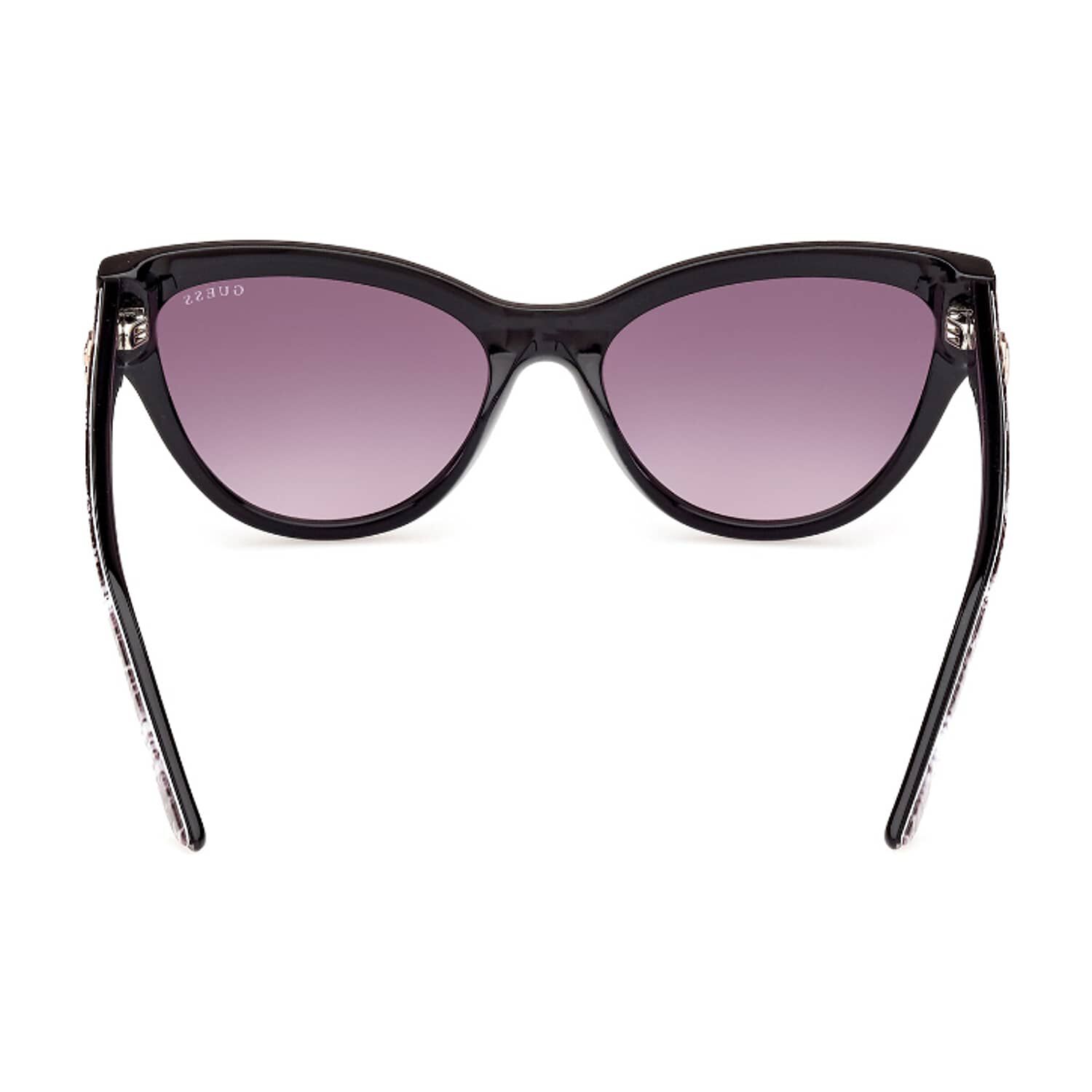 Lentes De Sol Negro Brillante Degrad&eacute; Guess image number 4.0