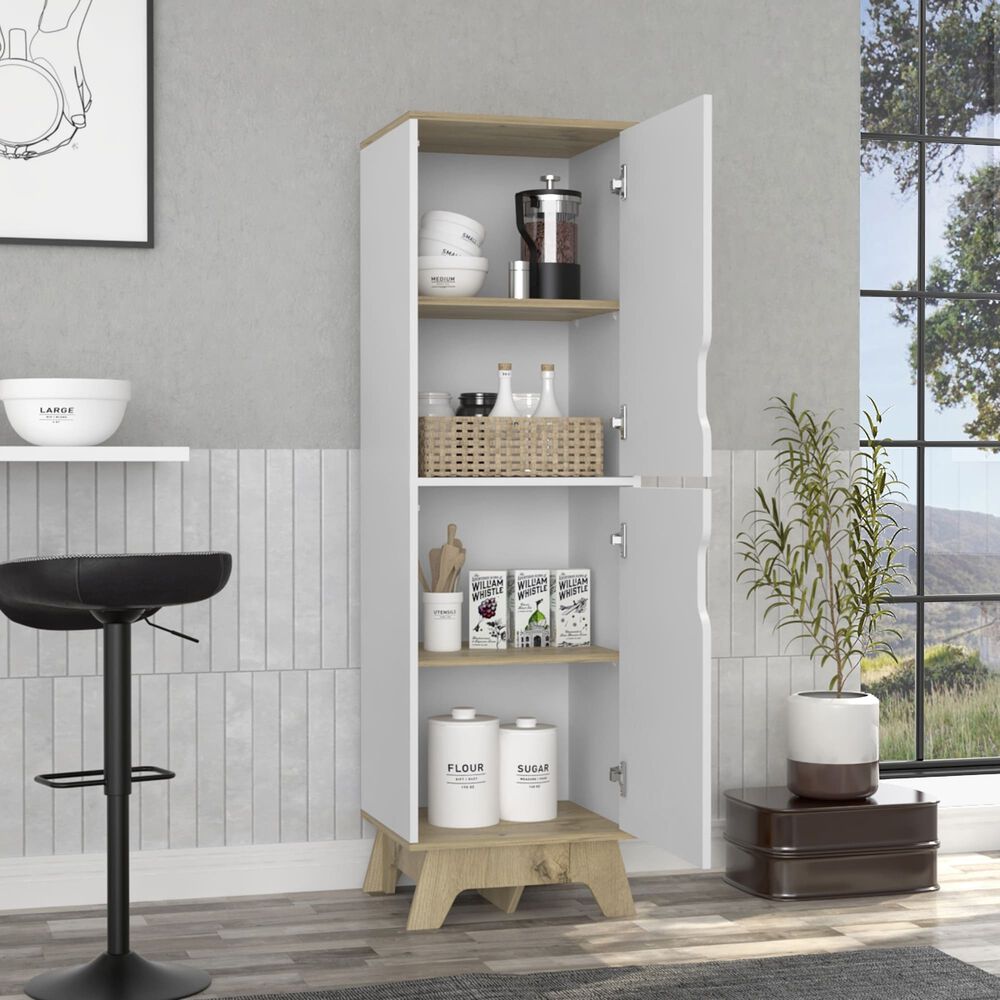 Mueble Alacena 2 Puertas Fm-002b Blanco image number 2.0
