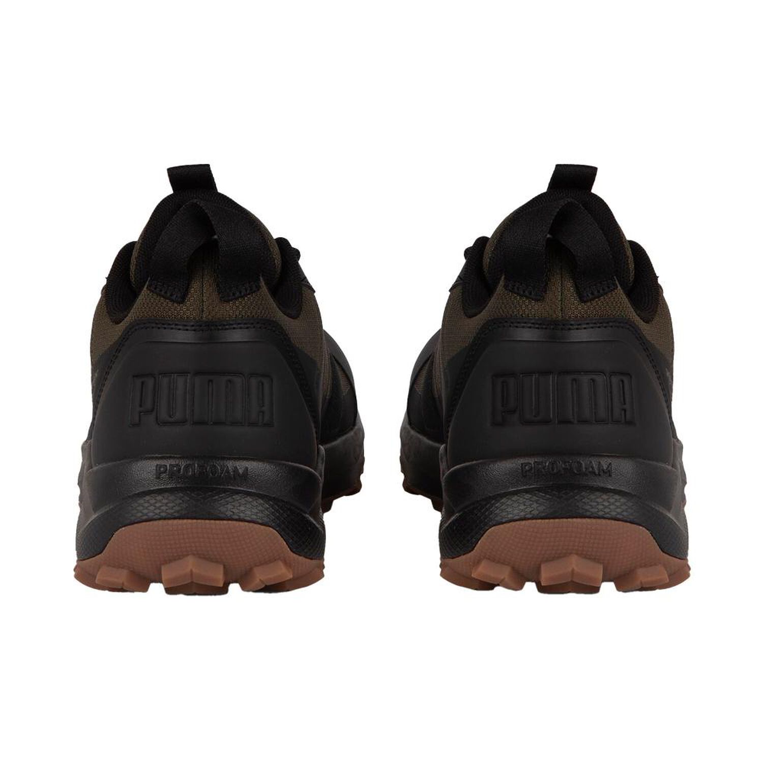 Zapatilla Outdoor Unisex Puma Boulder Wtr Lo Dark Olive- Black-gum image number 2.0