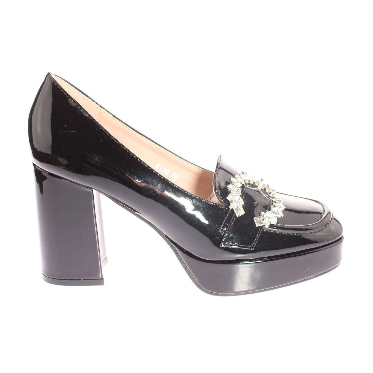 Zapato Negro V&iacute;a Franca Art. 5w118black image number 1.0