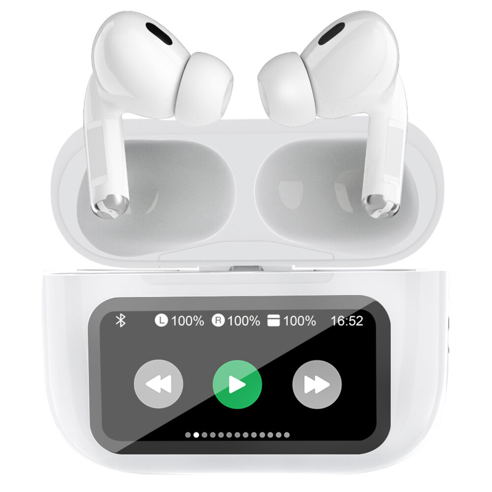 Audífonos Bluetooth Con Pantalla Touch Blanco - Ps image number 0.0