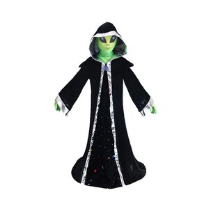 Disfraz Alien Marciano M&iacute;stico Stardy Infantil Para Ni&ntilde;os Verde Cosplay Extraterrestres Espacial Ideal Para Fiesta, Halloween