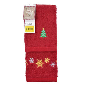 Toalla De Navidad Casaideal Roja