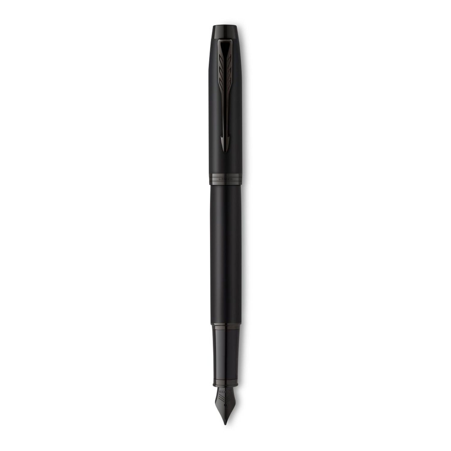 Parker Im Achromatic Pluma Fuente Negro Mate Bt image number 0.0