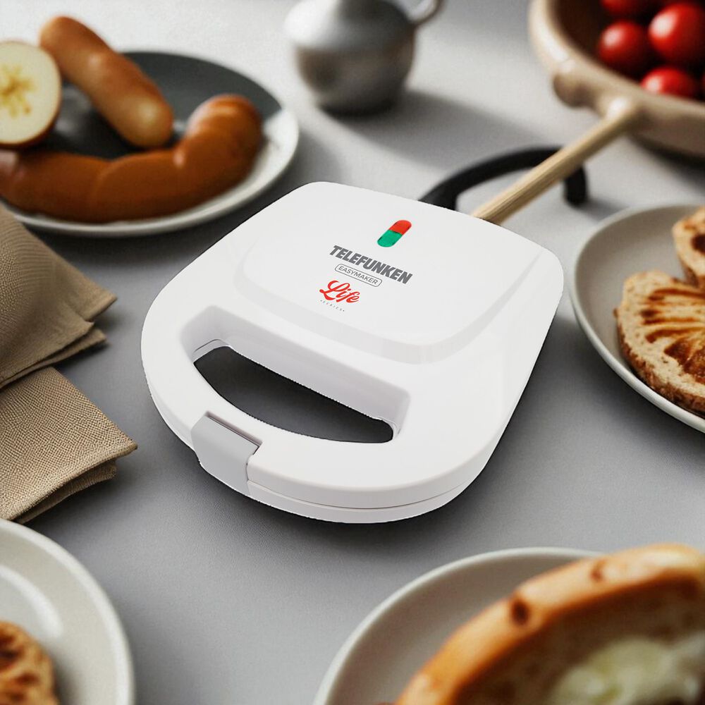 Sandwichera Dual Nonstick 800w Life Easymaker image number 9.0