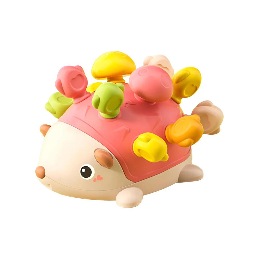 Juguete Erizo Didactico De Encajes Para Bebes Infantil image number 0.0