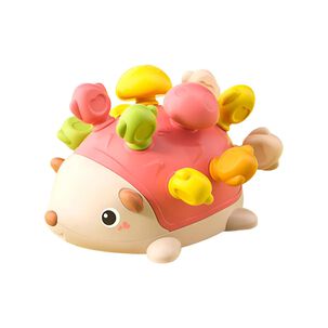 Juguete Erizo Didactico De Encajes Para Bebes Infantil