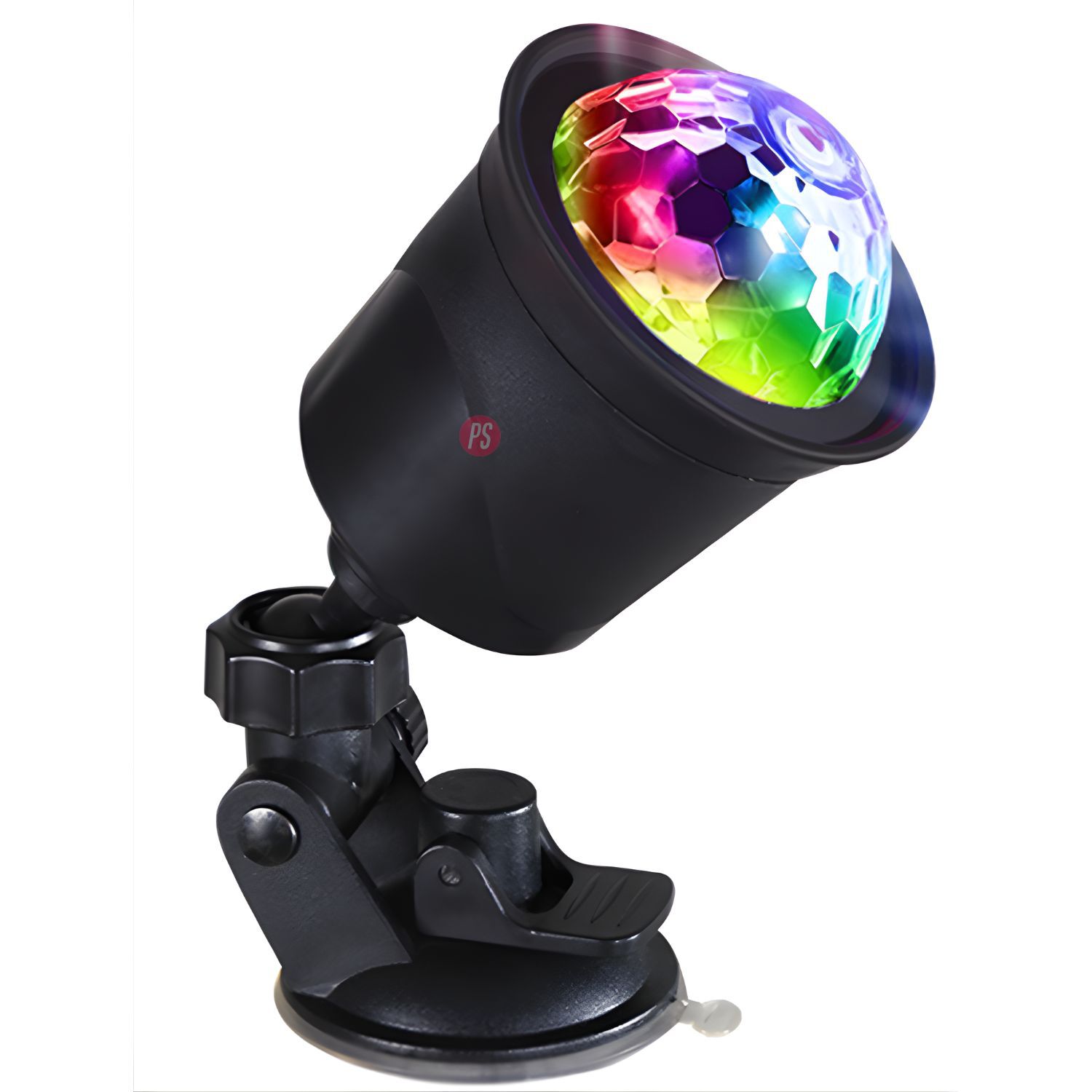 Luz Disco Rgb Auto Sensor Musica Usb-c Recargable - Ps image number 1.0