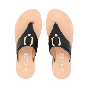Sandalia Mujer Negro Sole Police