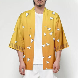 Kimono Zenitsu Kimetsu No Yaiba
