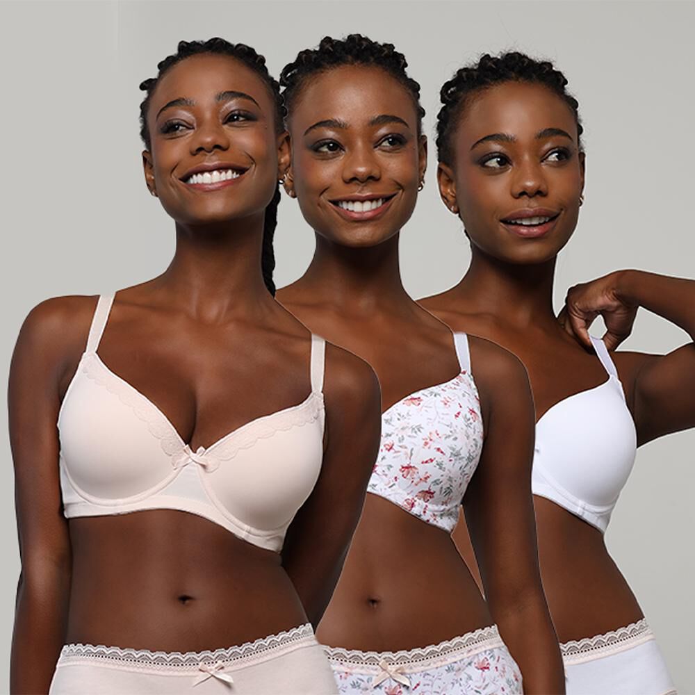 Pack 3 Sosten Copa C Intime image number 0.0