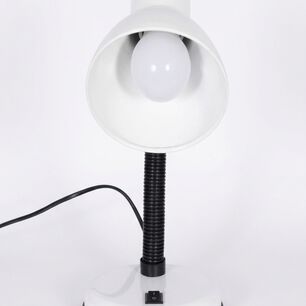 L&aacute;mpara De Escritorio Flexible Pm2694 - Blanco.
