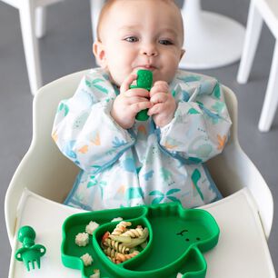 Babero Sleeved Bib Dino