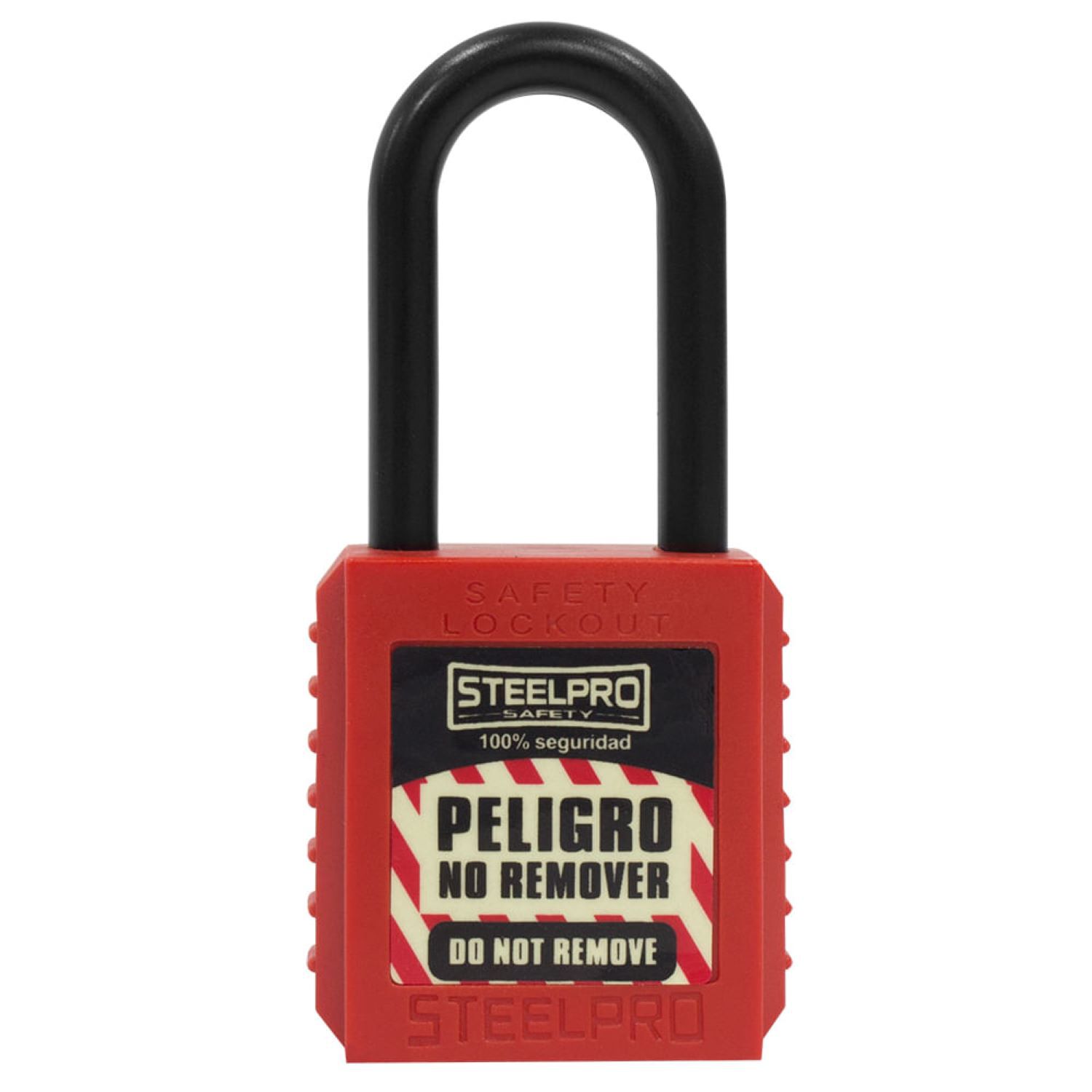 Candado Steelpro Diel&eacute;ctrico Rojo image number 0.0
