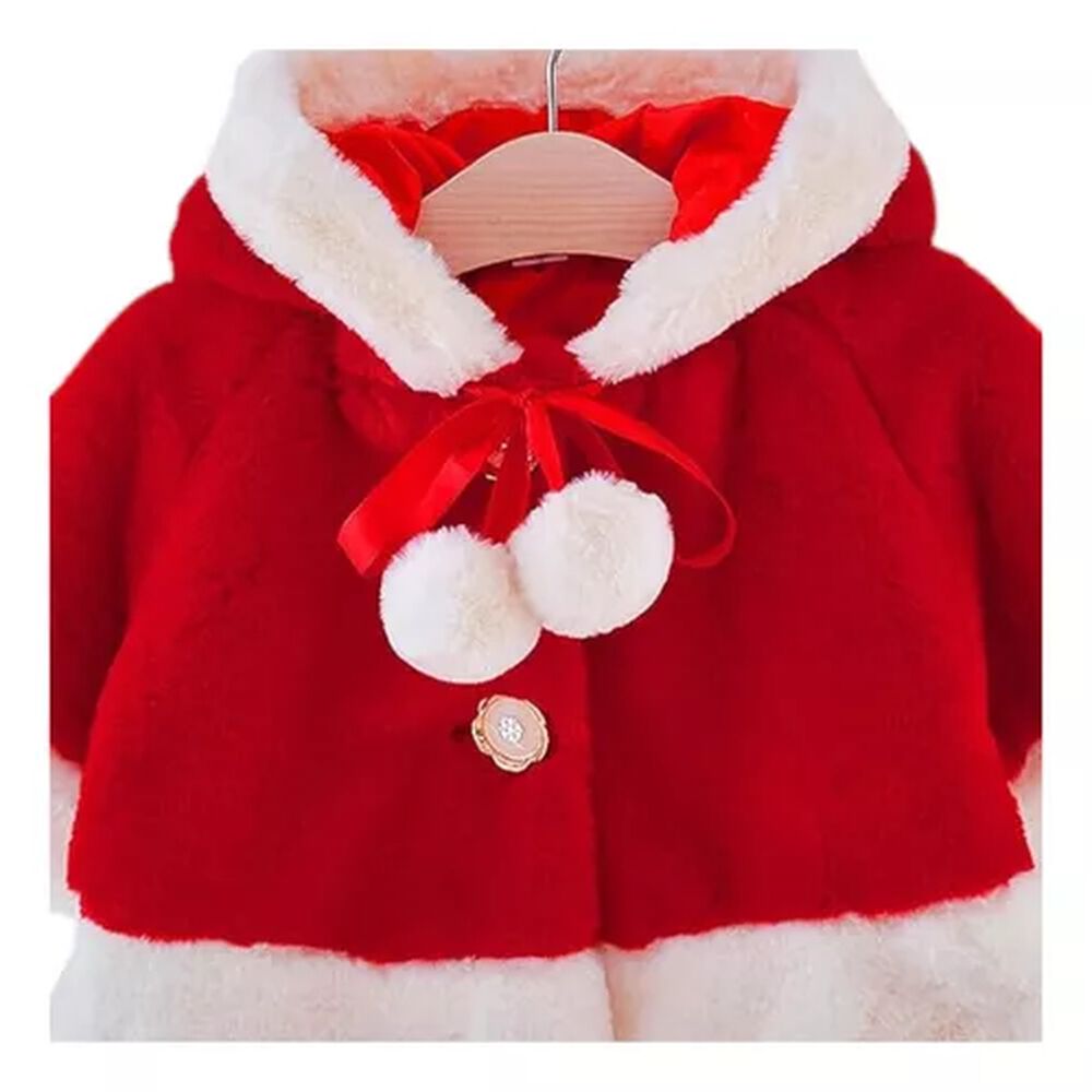 Disfraz Infantil Abrigo Capa Navideño Pascuero image number 1.0