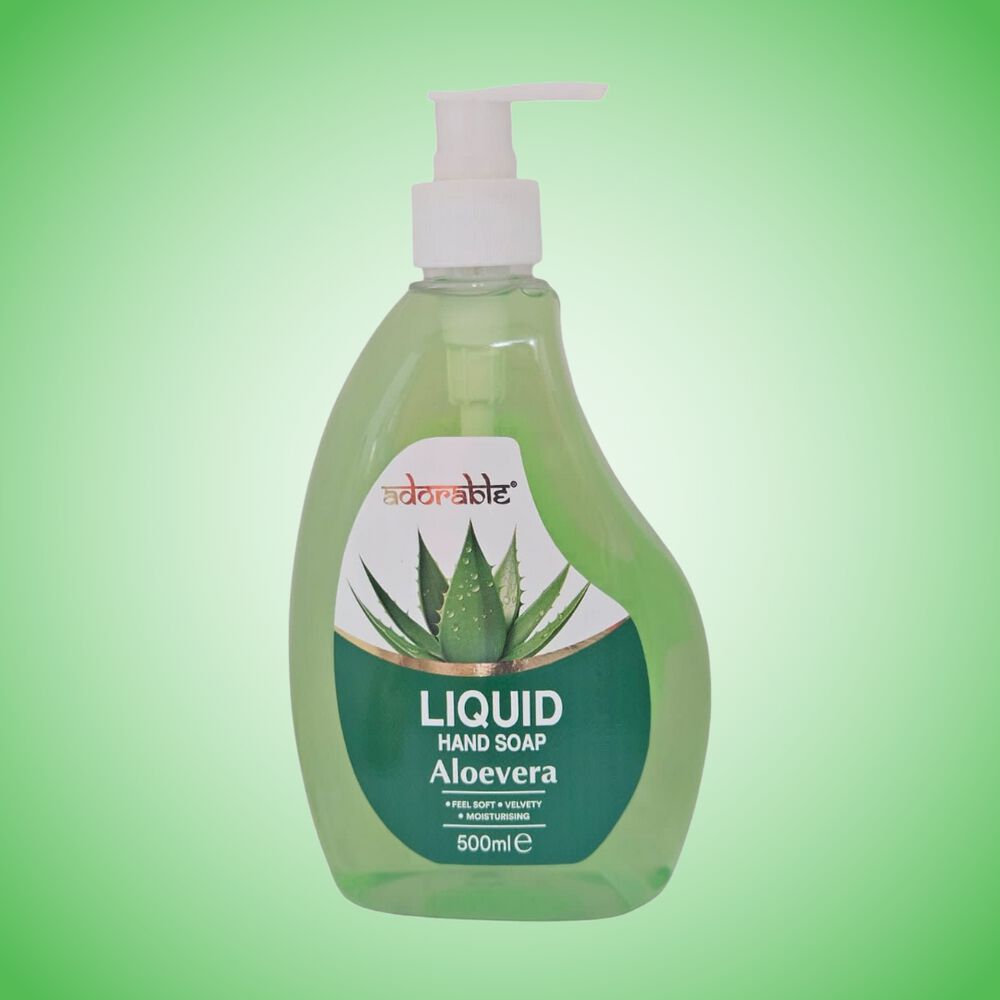Adorable Jabon Liquido Para Manos Aloe Vera 500 Ml image number 1.0