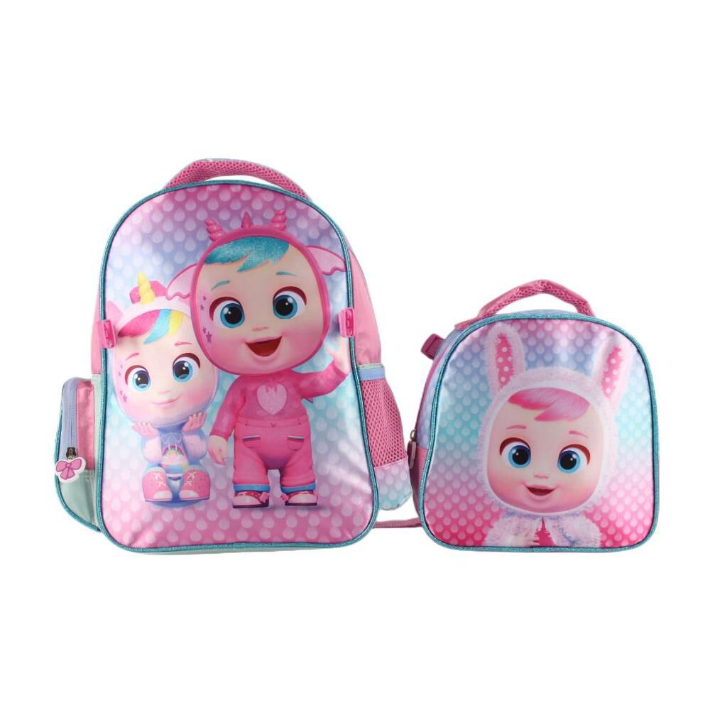Pack Escolar Mochila Niña Cry Babies image number 0.0