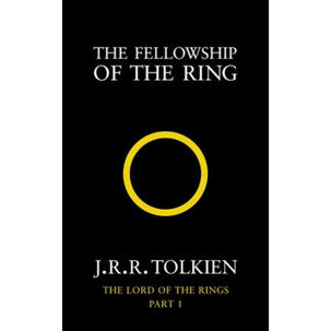 The Fellowship Of The Ring T.blanda Black Cover (ingles)