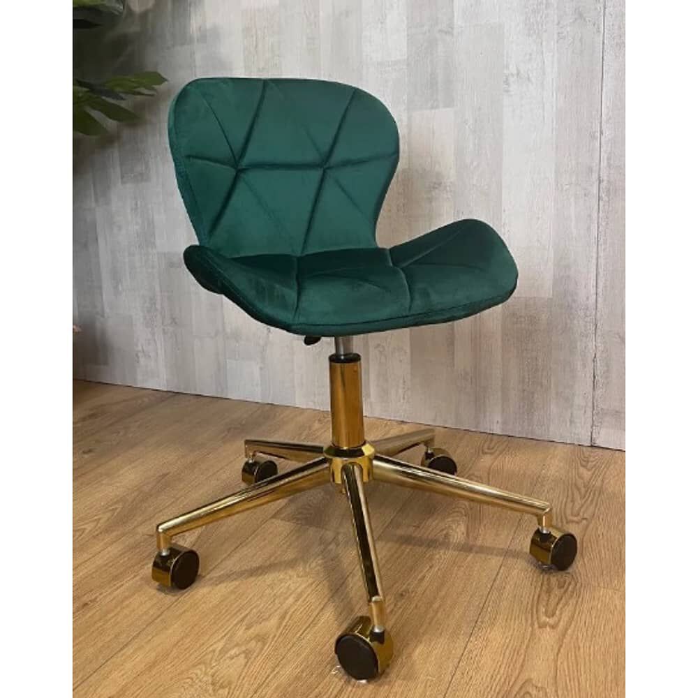 Pack De Sillas Mariposa Para Manicurista Velvet Verde image number 3.0