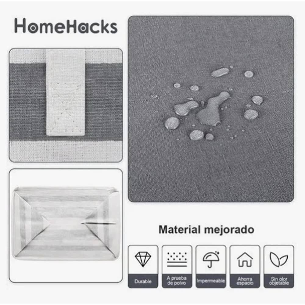 Cesto Grande P/ropa Sucia Y Lavander&iacute;a Plegable image number 4.0