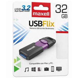 Pendrive Maxell Flix 32gb Usb 3.2 High Speed