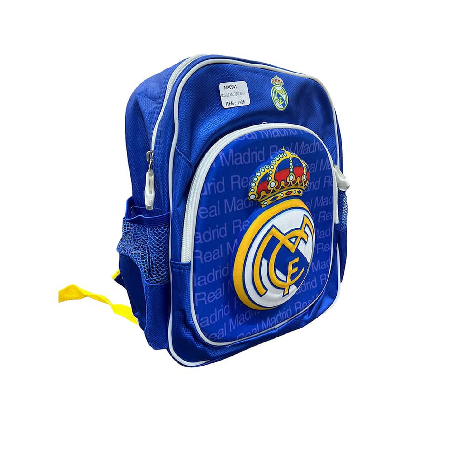 Mochila Futbol Real Madrid Ni&ntilde;o Original image number 1.0