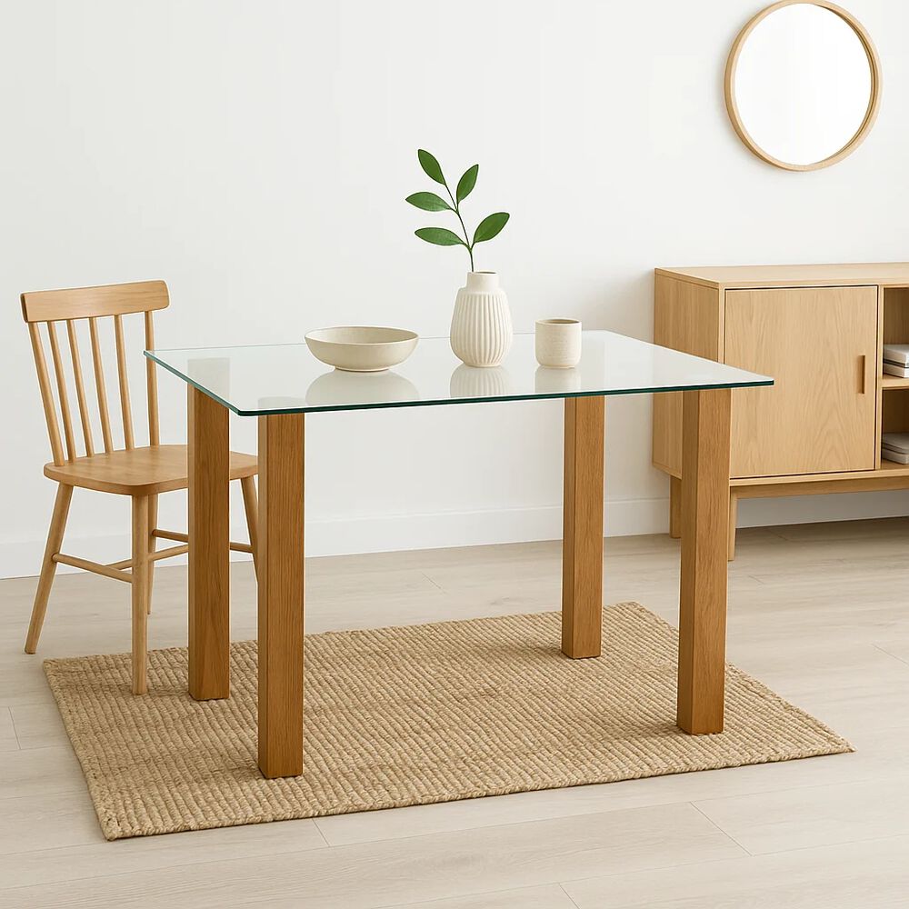 Mesa De Comedor Vidrio Quadra 120x80 image number 2.0