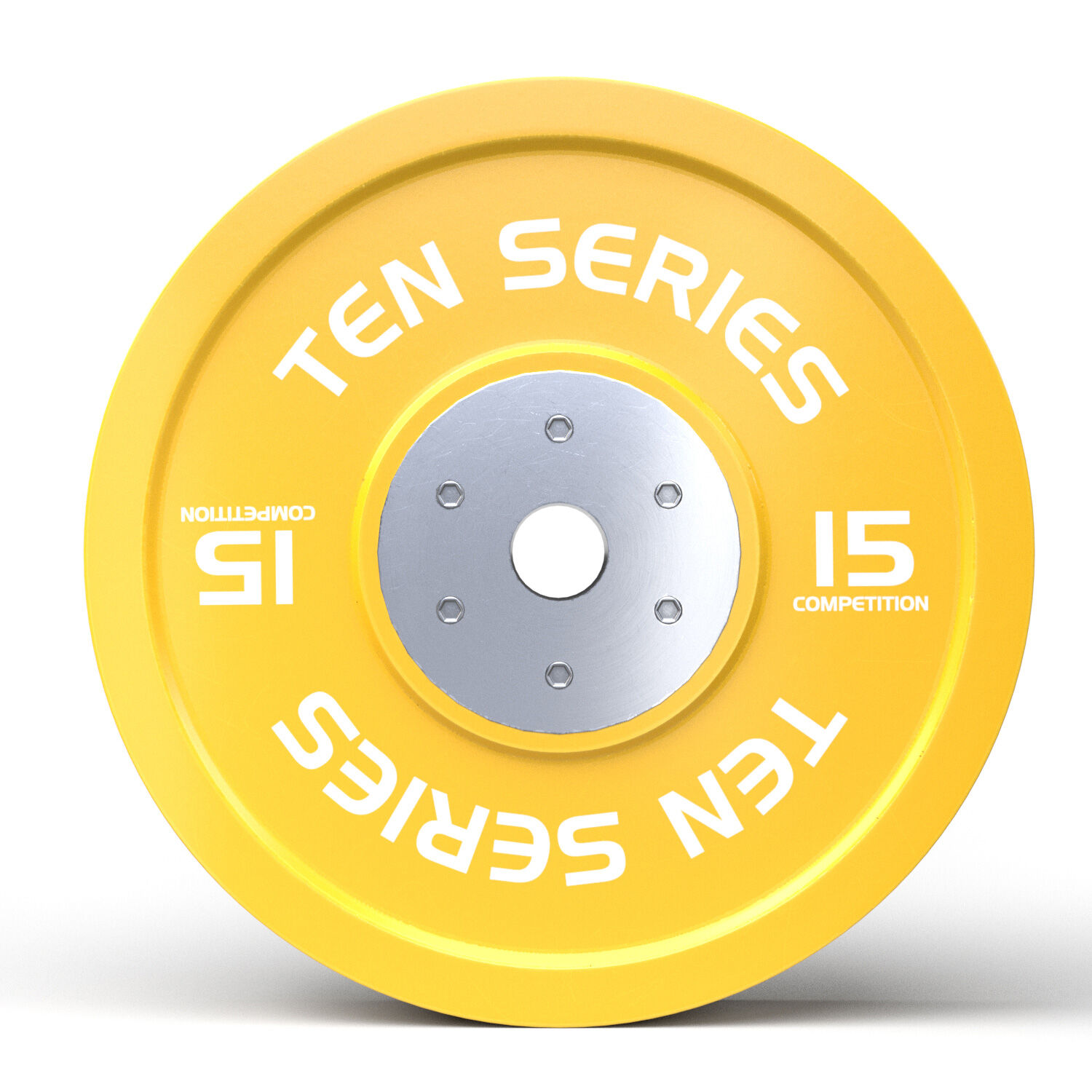 Disco Competici&oacute;n Bumper Ten Series 15 Kg image number 1.0