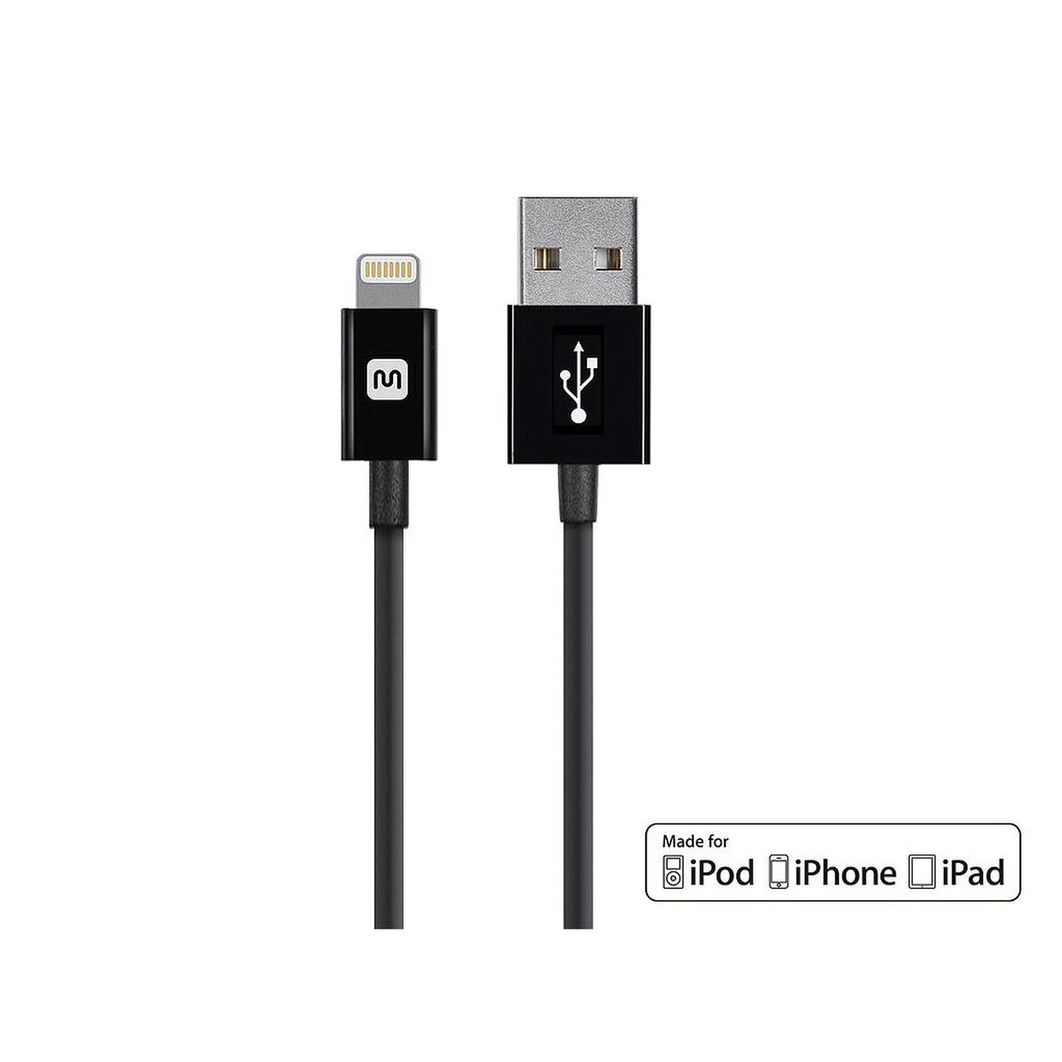Cable Lightning Sincronizaci&oacute;n Certificado Mfi 1 Metro image number 0.0