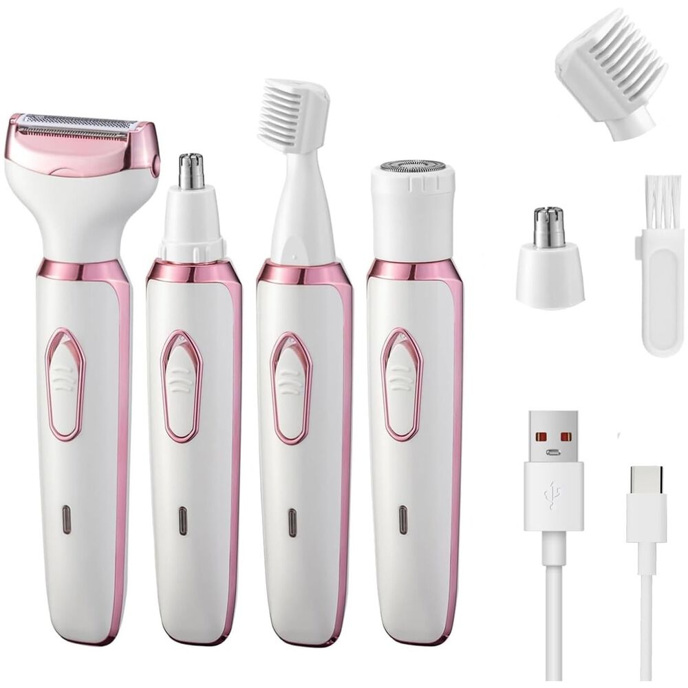 Recortadora 4 En 1 Recargable &ndash; Bikini, Nariz Y Cejas image number 0.0