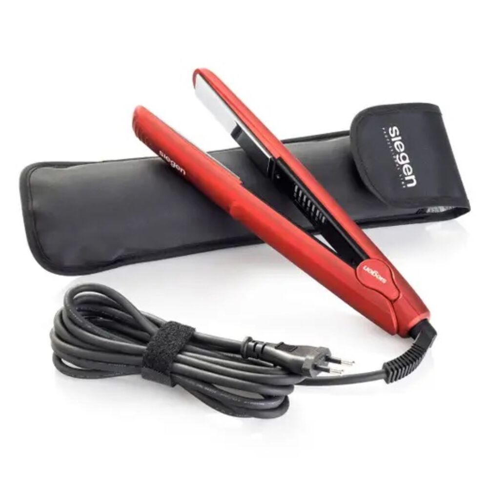 Plancha De Cabello Siegen 2en1 Alisa Y Ondula Placas De Titanio Intensive Red Sg4651 image number 5.0