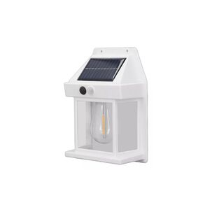 Lampara Aplique De Pared Solar Pare Exterior Iluminacion Led