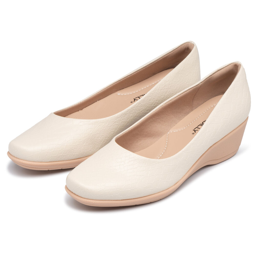 Zapato Mujer Beige Ivonne Crocco Piccadilly image number 2.0