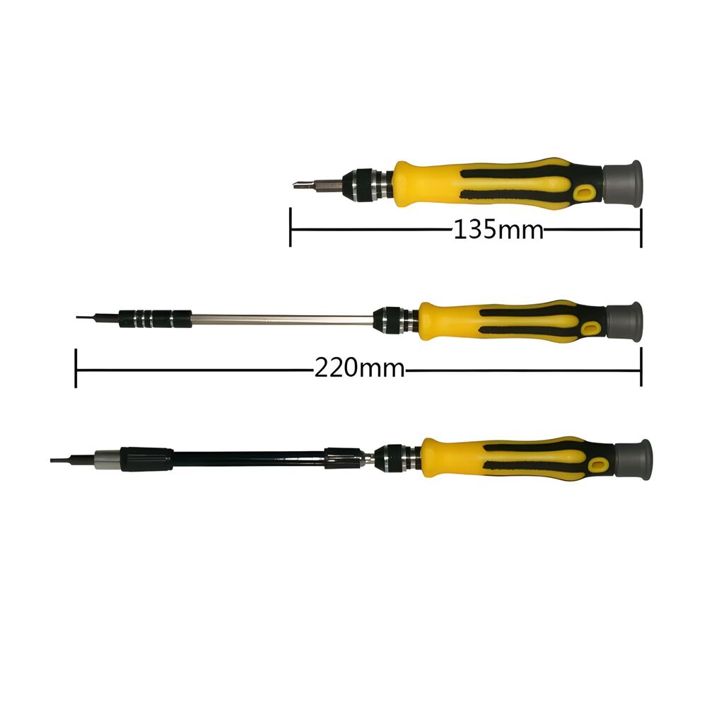 Set De Atornillador De Precisión Imantados De 45 Piezas Ce32 image number 1.0