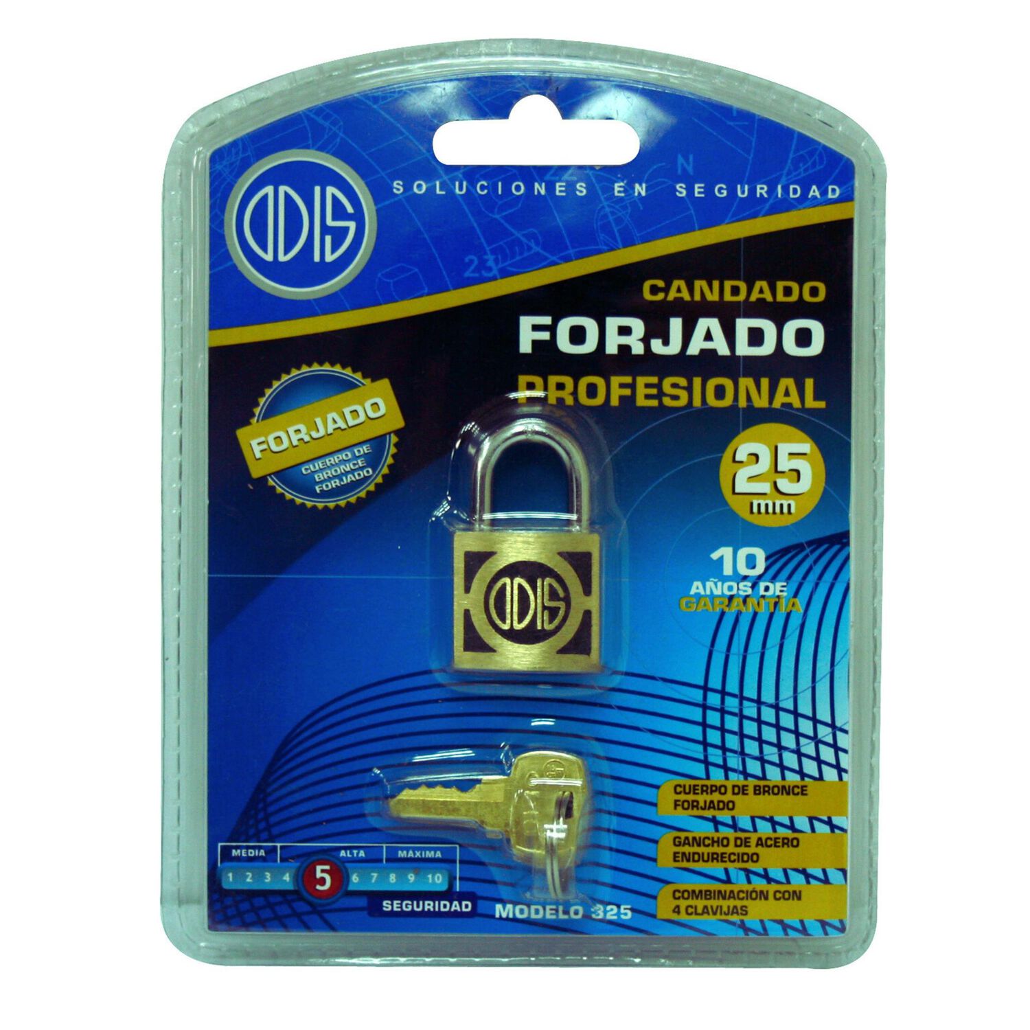 Candado Odis 325 25mm image number 4.0