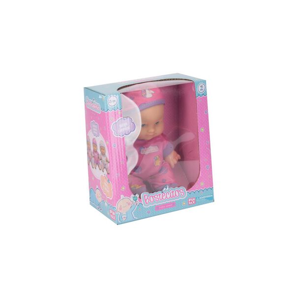 Mu&ntilde;eca Babydoll Bostecitos Abc Gordito 9"